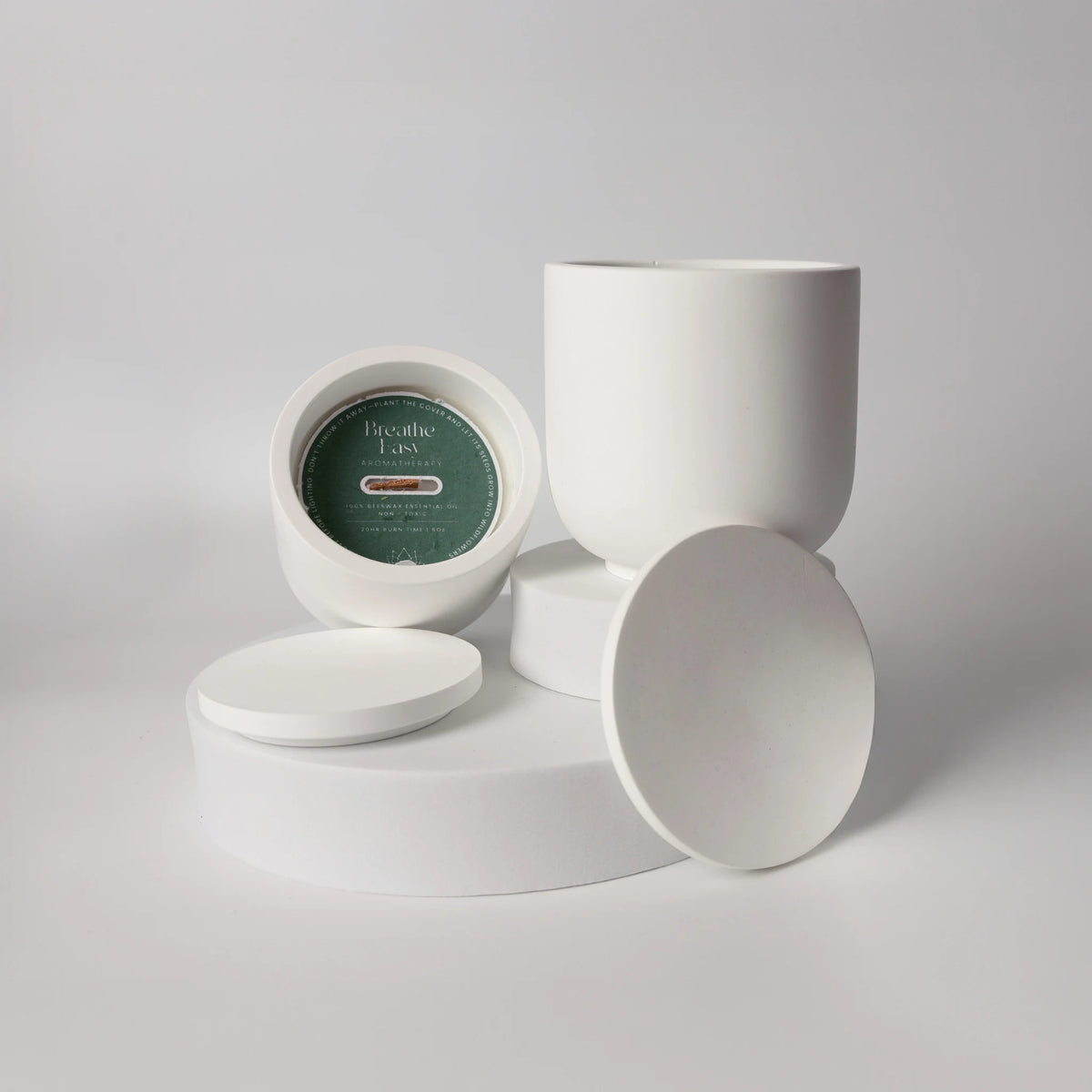 Breathe Easy Aromatherapy Candle for Breath Rituals