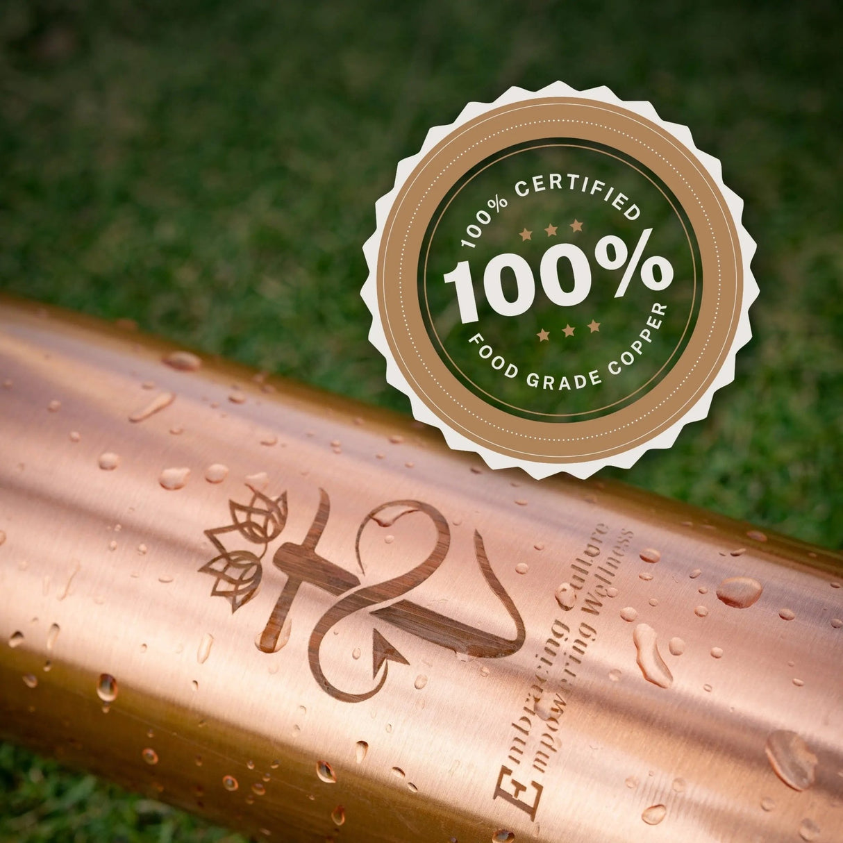 Jala Copper Bottle - Tatva Krti Inc.